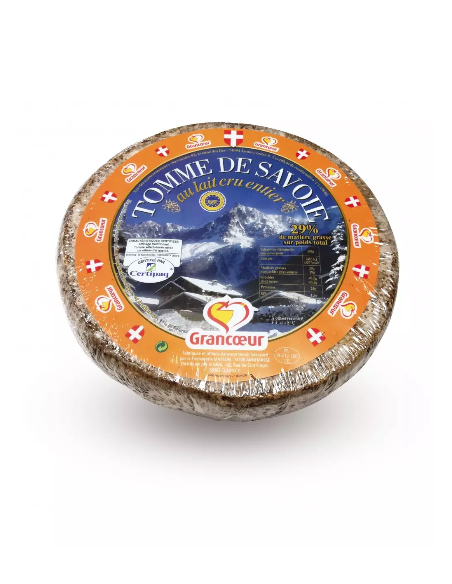 Kilde symaskine otte Tomme de Savoie lait cru 29% MG Grancoeur 1,7 kg environ