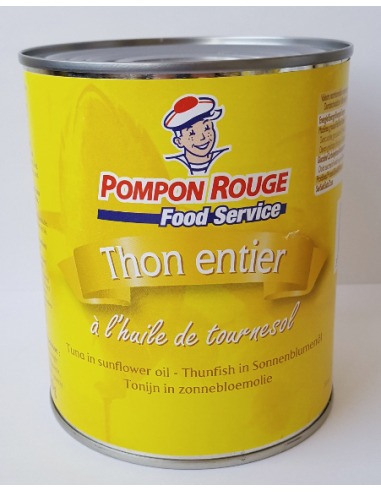 Thon entier à l'huile boîte 4/4