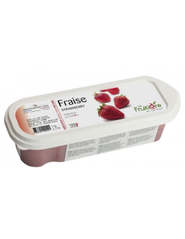 Purée de fraises sucrées La Fruitière...