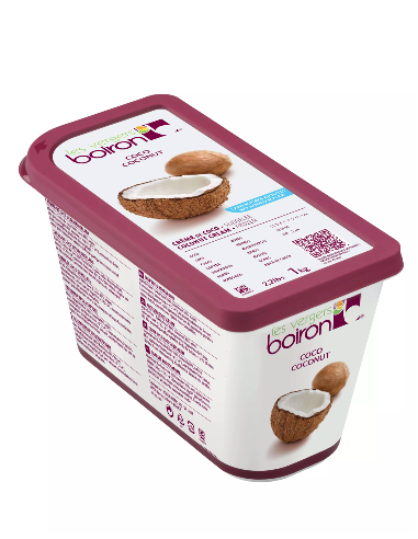 Purée de coco sucrée 20% Boiron 1 kg