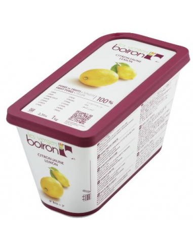 Purée de citrons jaunes Boiron 1 kg