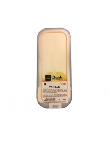 Crème glacée vanille Charly 5 litres