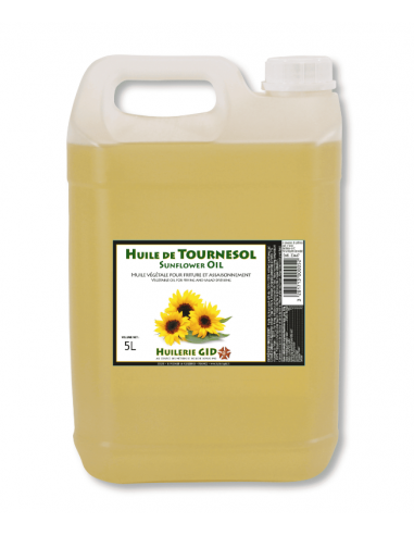 Huile de Tournesol en bidon de 5...