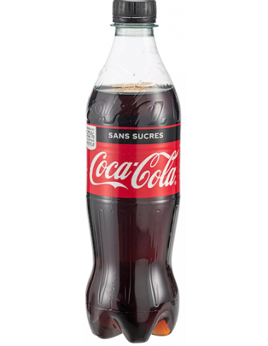 Coca Cola zéro 12 bouteilles de 50 cl