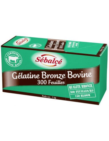 Gélatine bronze bovine Halal 150...