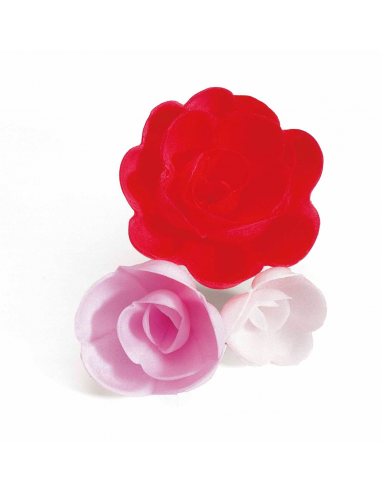 Rose azyme moyenne assorties 100 pièces