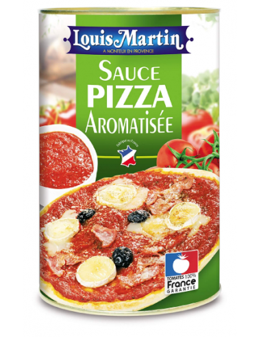 Sauce aromatisée pour pizzas boîte 5/1