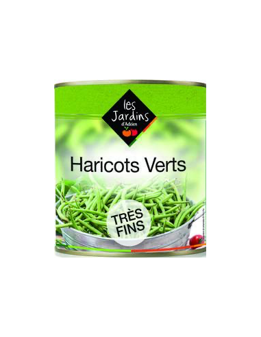 Haricots verts très fins boîte 4/4