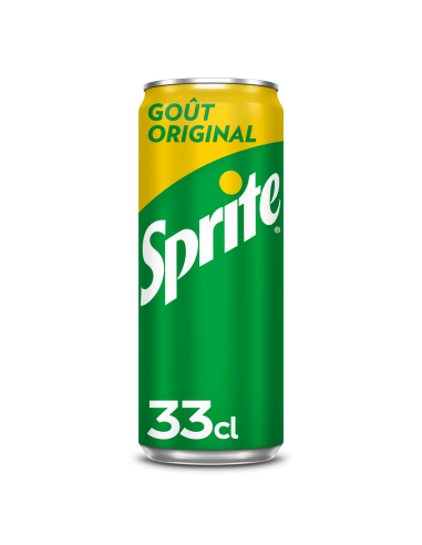 Sprite 24 canettes slim de 33 cl