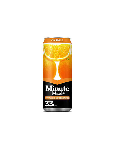Minute Maid orange 24 canettes de 33 cl