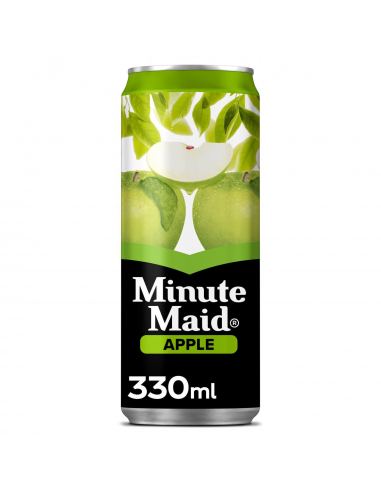 Minute Maid pomme 24 canettes de 33 cl