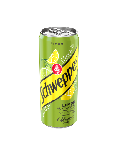 Schweppes lemon 24 canettes de 33 cl