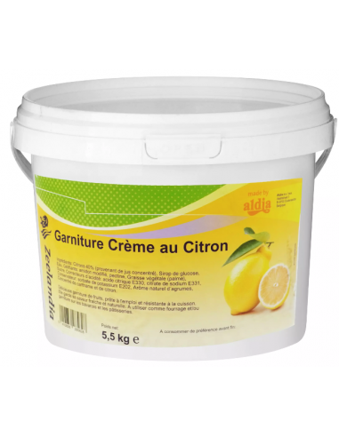 Garniture creme de citron confiseur 40% 