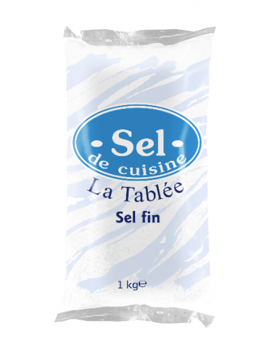 Sel fin en sachet de 1 kg               