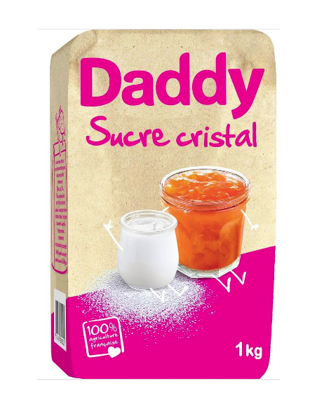 Sucre glace Daddy 1kg - Épicerie 