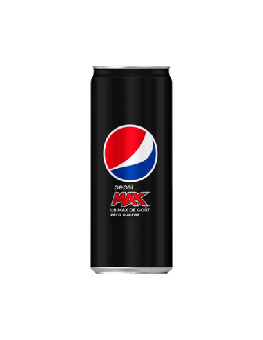 Pepsi Zero sleek can 33 cl              