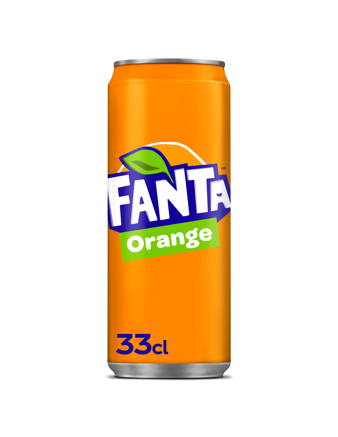 Fanta Zero Orange boisson rafraîchissante, sleek canette de 33 cl, paquet  de 24 pièces sur