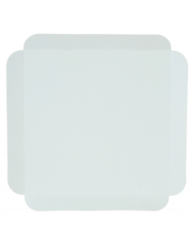 Carr  rain  blanc 17 x 17 cm 250 pi ces