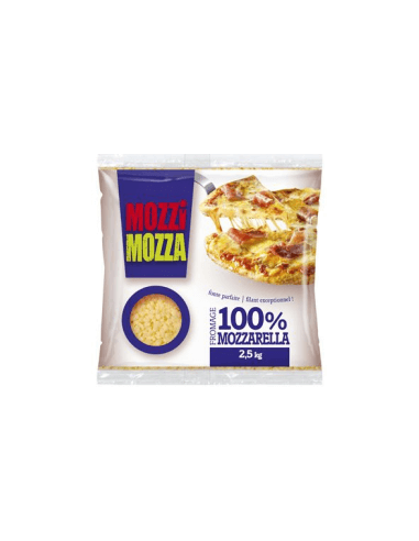 Mozzarella cossette Mozzi Mozza 2.5 kg  