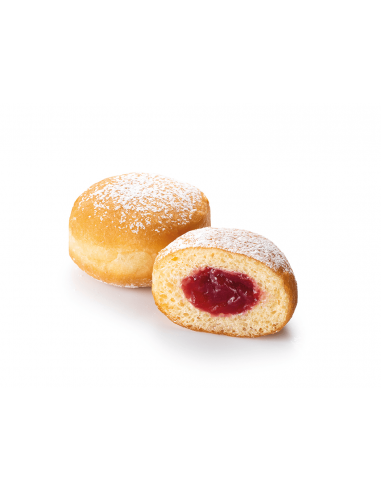 Mini beignet Framboise 25 g. plateau    