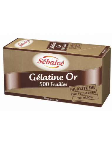 G latine Or 500 feuilles 200 Bloom S...