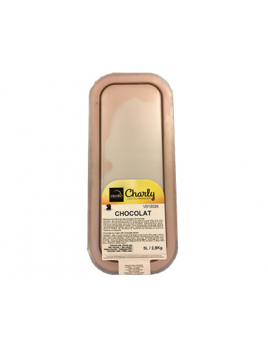 Crème glacée chocolat morceaux Charly...